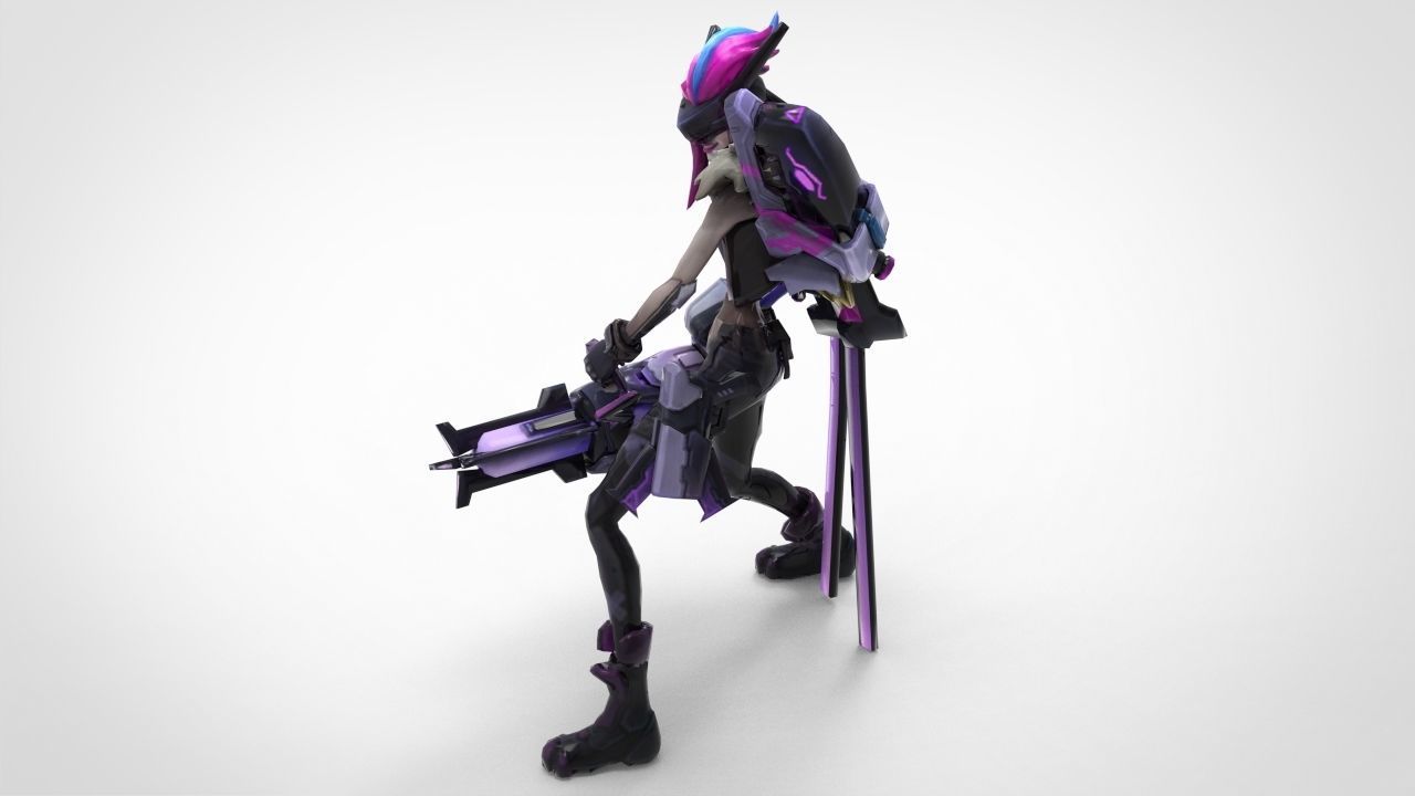 PROJECT Jinx - League of Legends 3D print model_1