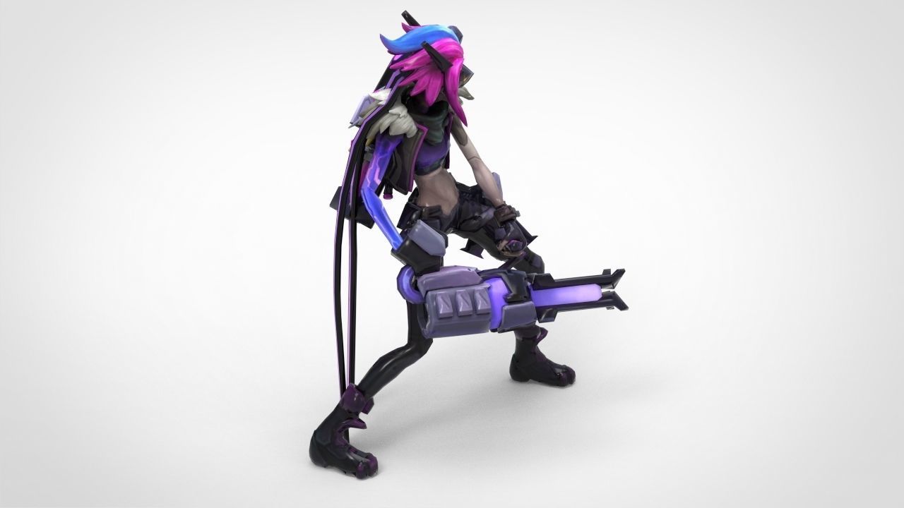PROJECT Jinx - League of Legends 3D print model_3