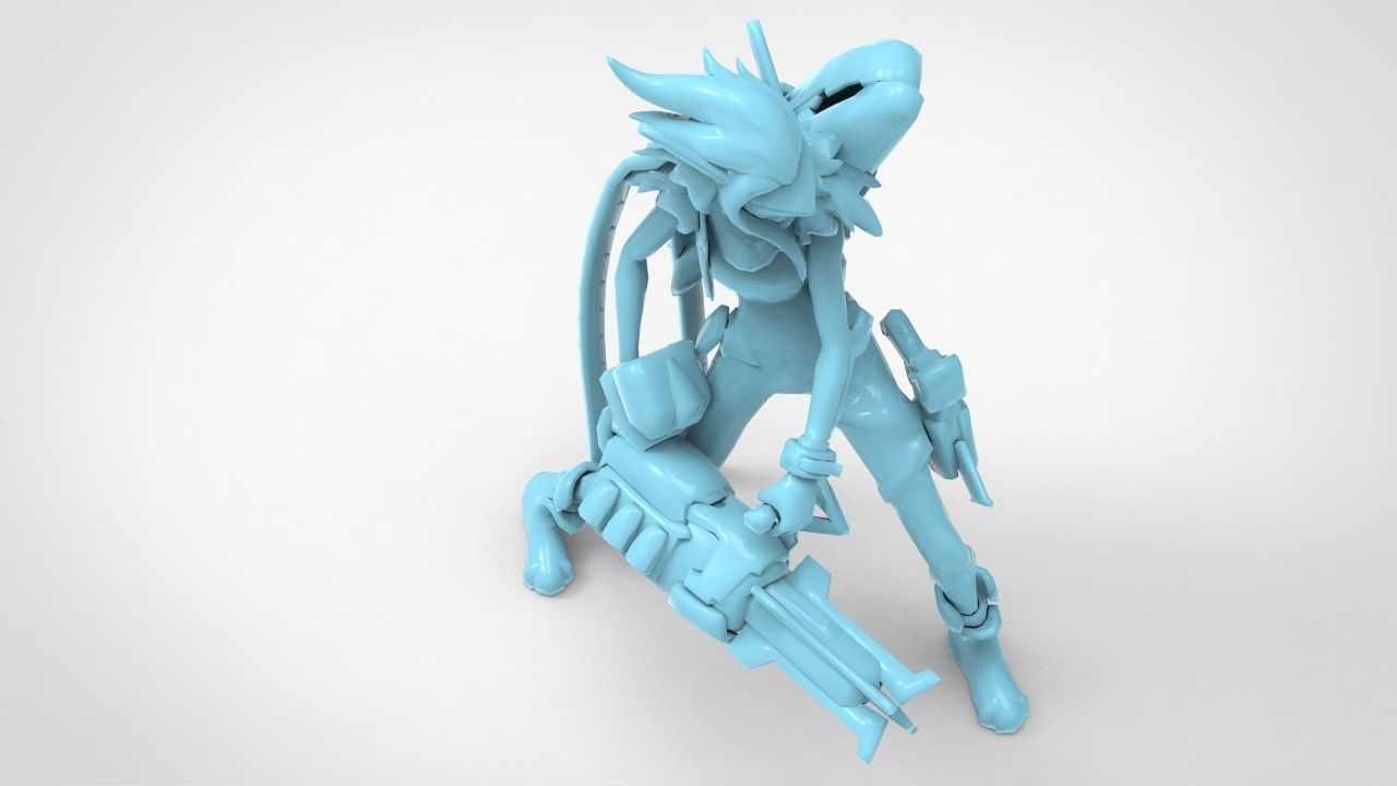PROJECT Jinx - League of Legends 3D print model_10