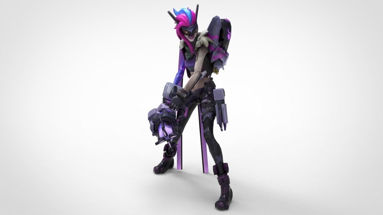 PROJECT Jinx - League of Legends 3D print model_4