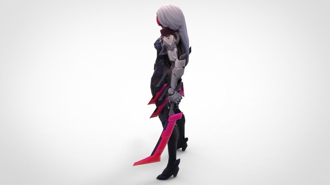 PROJECT Katarina - League of Legends 3D print model_1