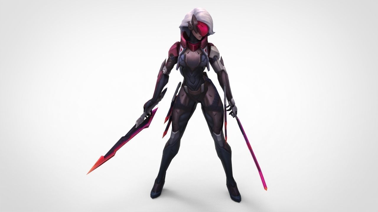 PROJECT Katarina - League of Legends 3D print model_4