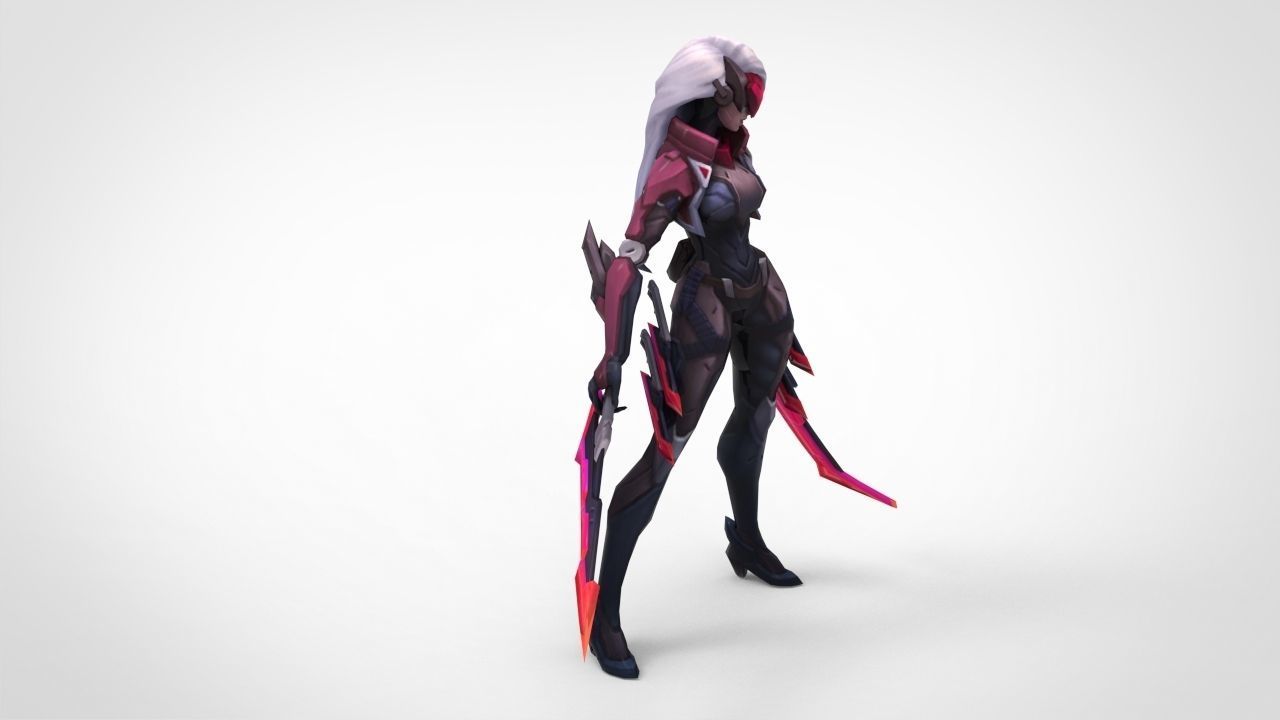 PROJECT Katarina - League of Legends 3D print model_3