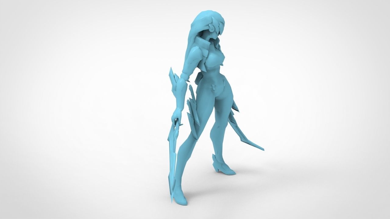 PROJECT Katarina - League of Legends 3D print model_8