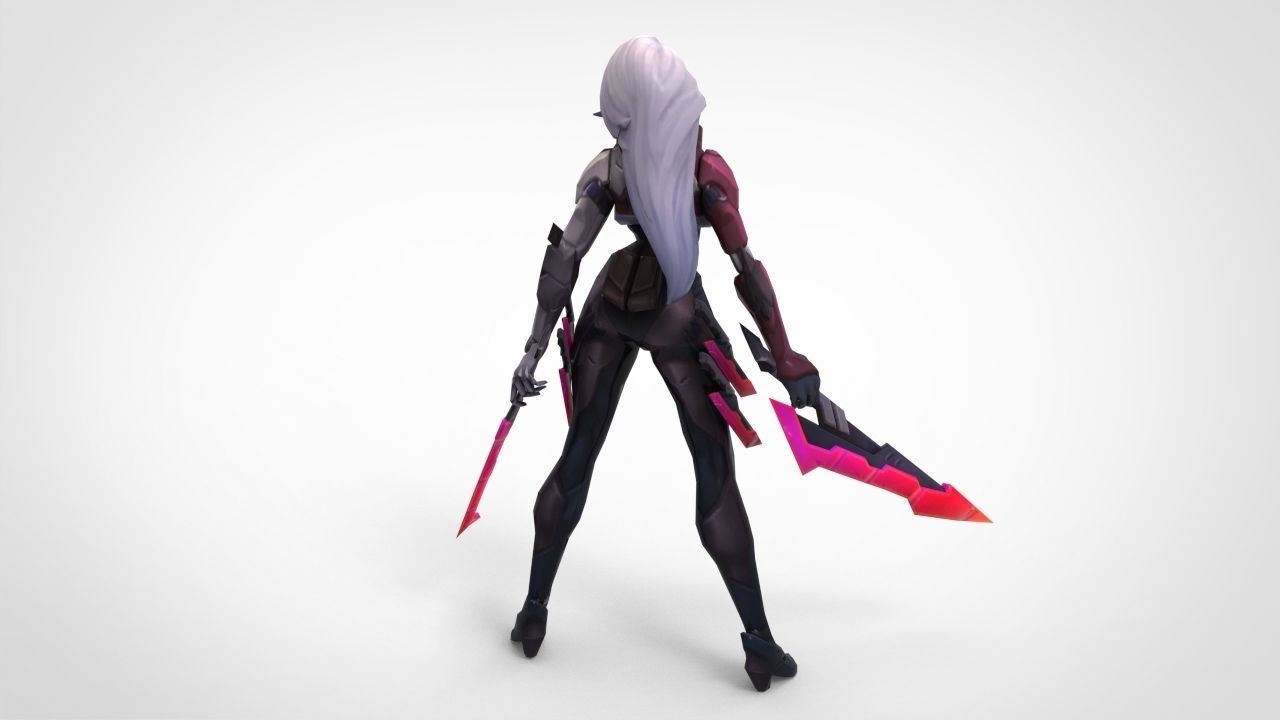 PROJECT Katarina - League of Legends 3D print model_2