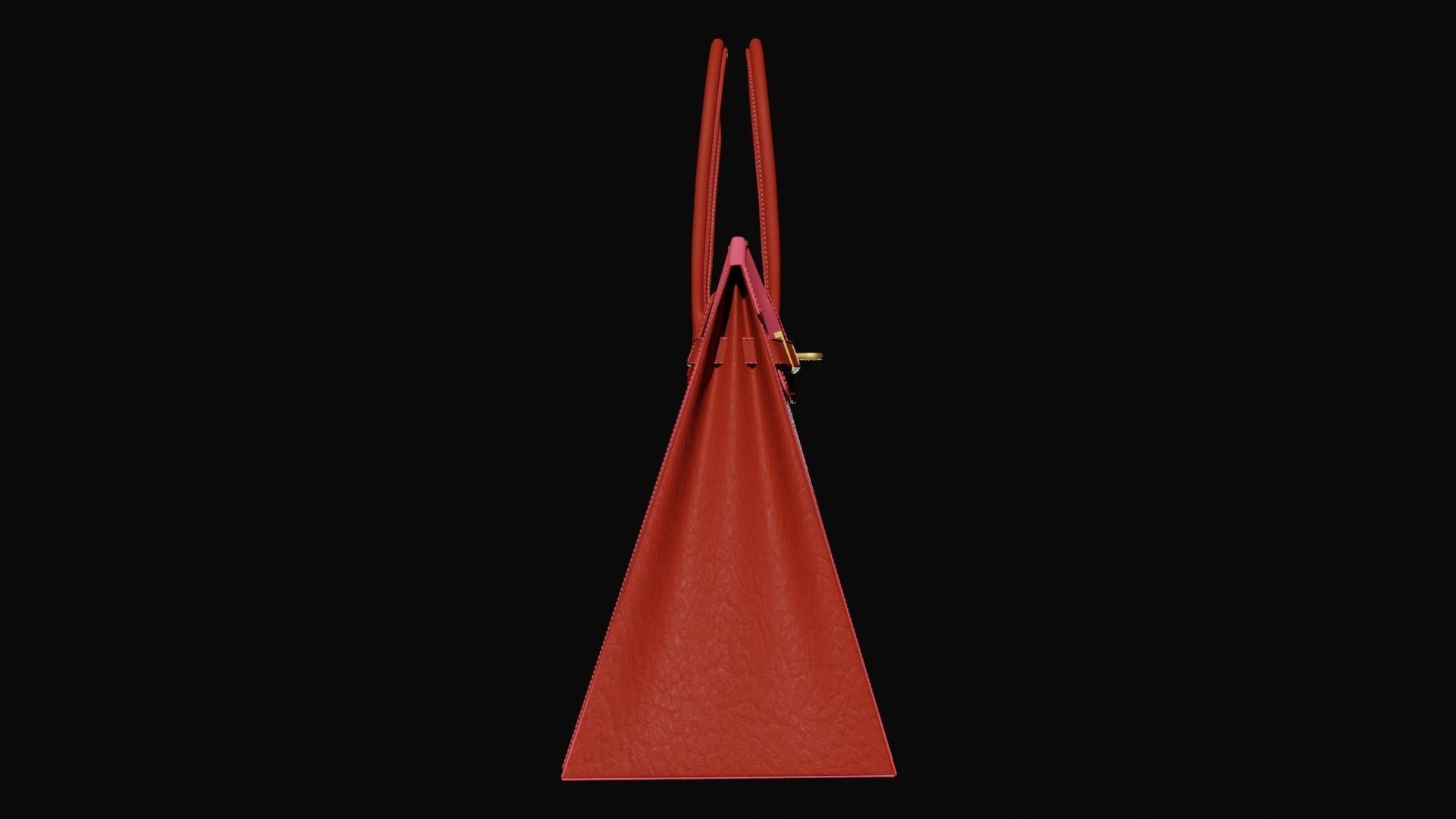 Hermes Birkin 3D model_3