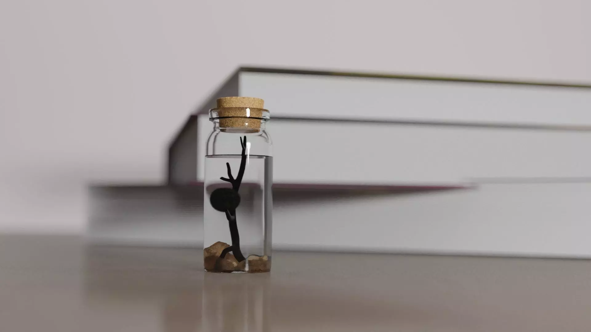 Nana is a kind of small cute plant 3D model_0