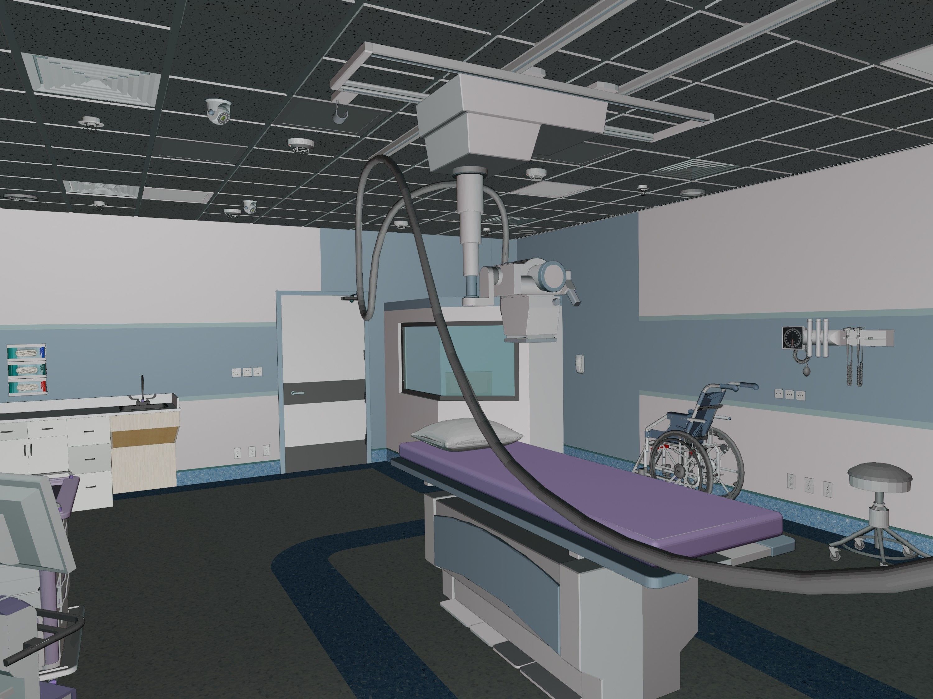 Doctors Office-X-Ray Room 3D model_6