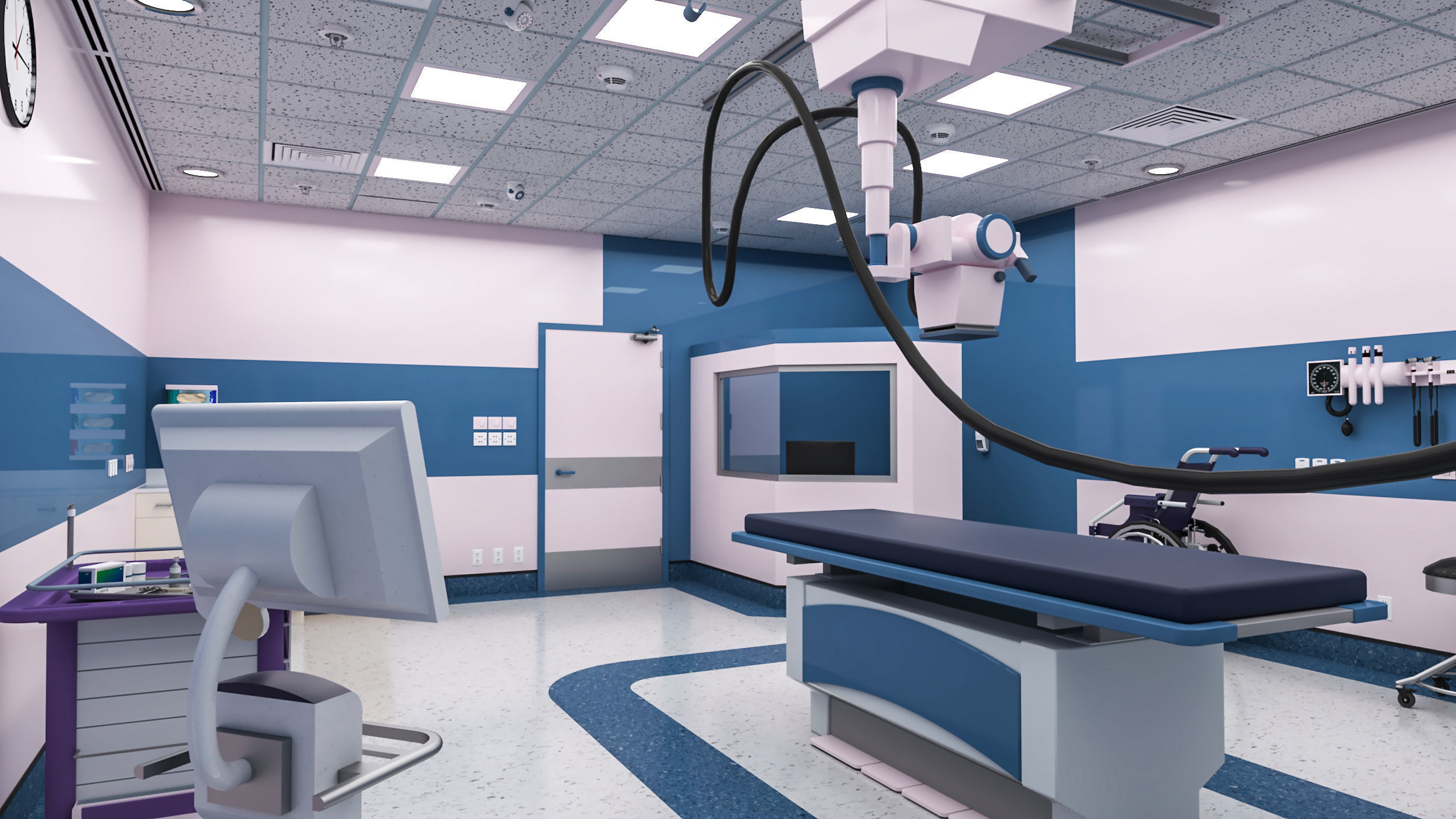 Doctors Office-X-Ray Room 3D model_4