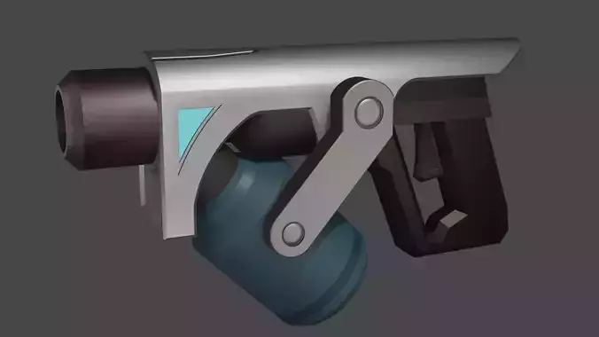odyssey jinx cosplay zap gun 3D print model