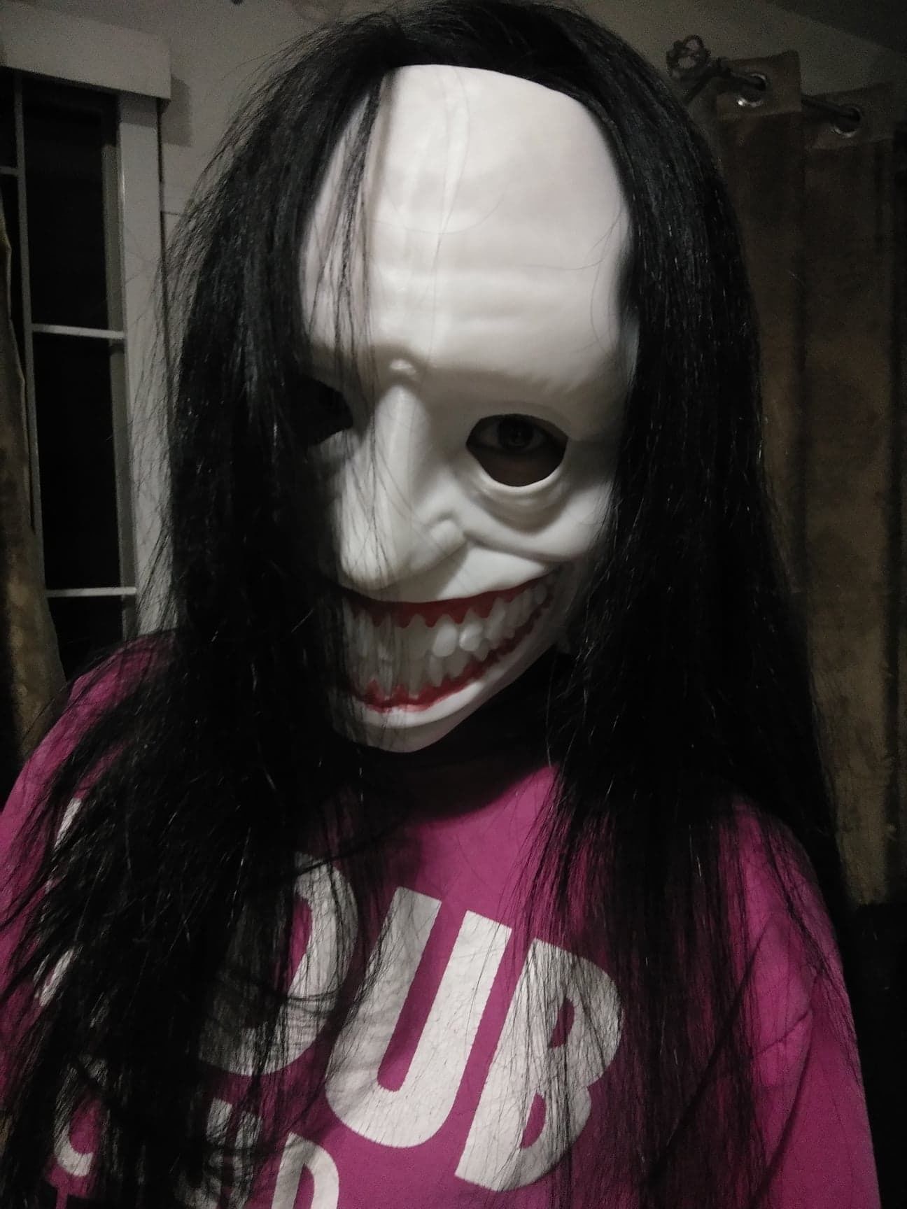 Horror evil mask 3Dprinting file 3D print model_5