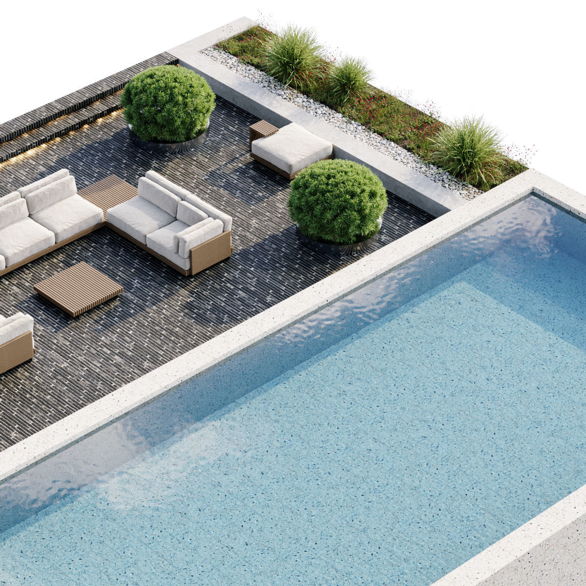 Swimming Pool 13-16m 3D model_1