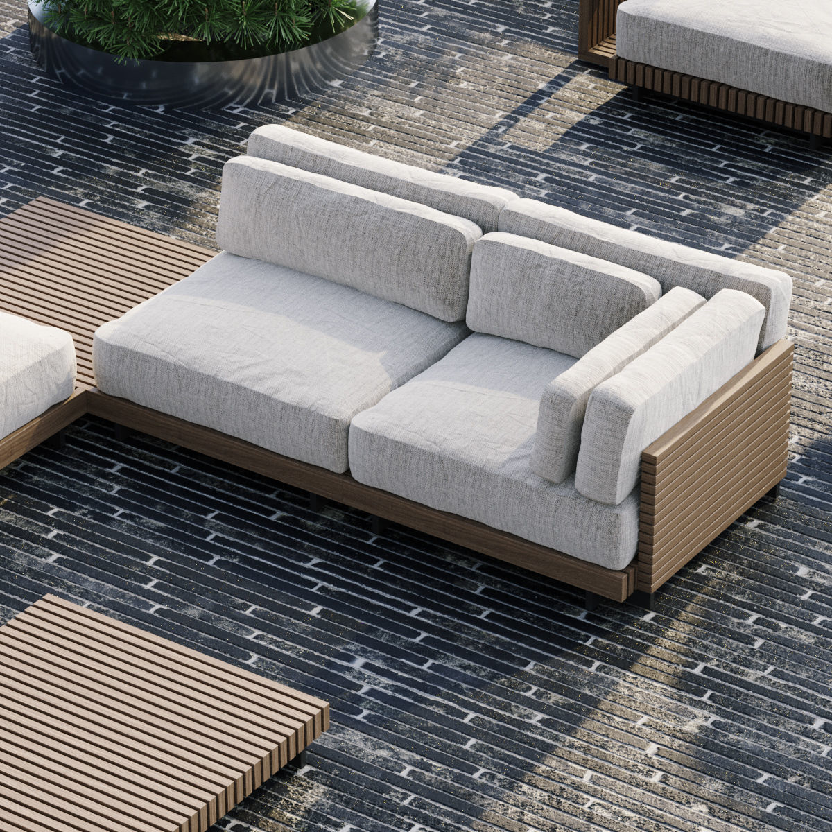 Swimming Pool 13-16m 3D model_3