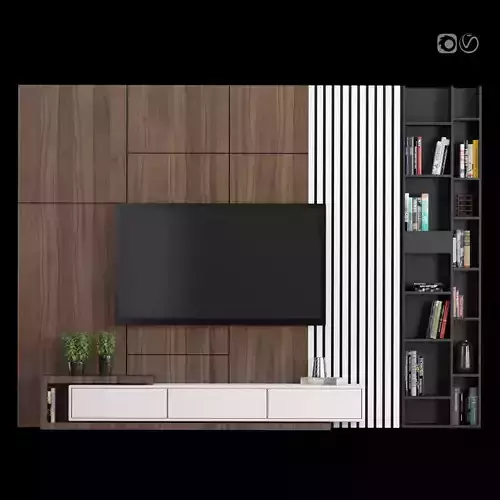 Modern TV Wall 15