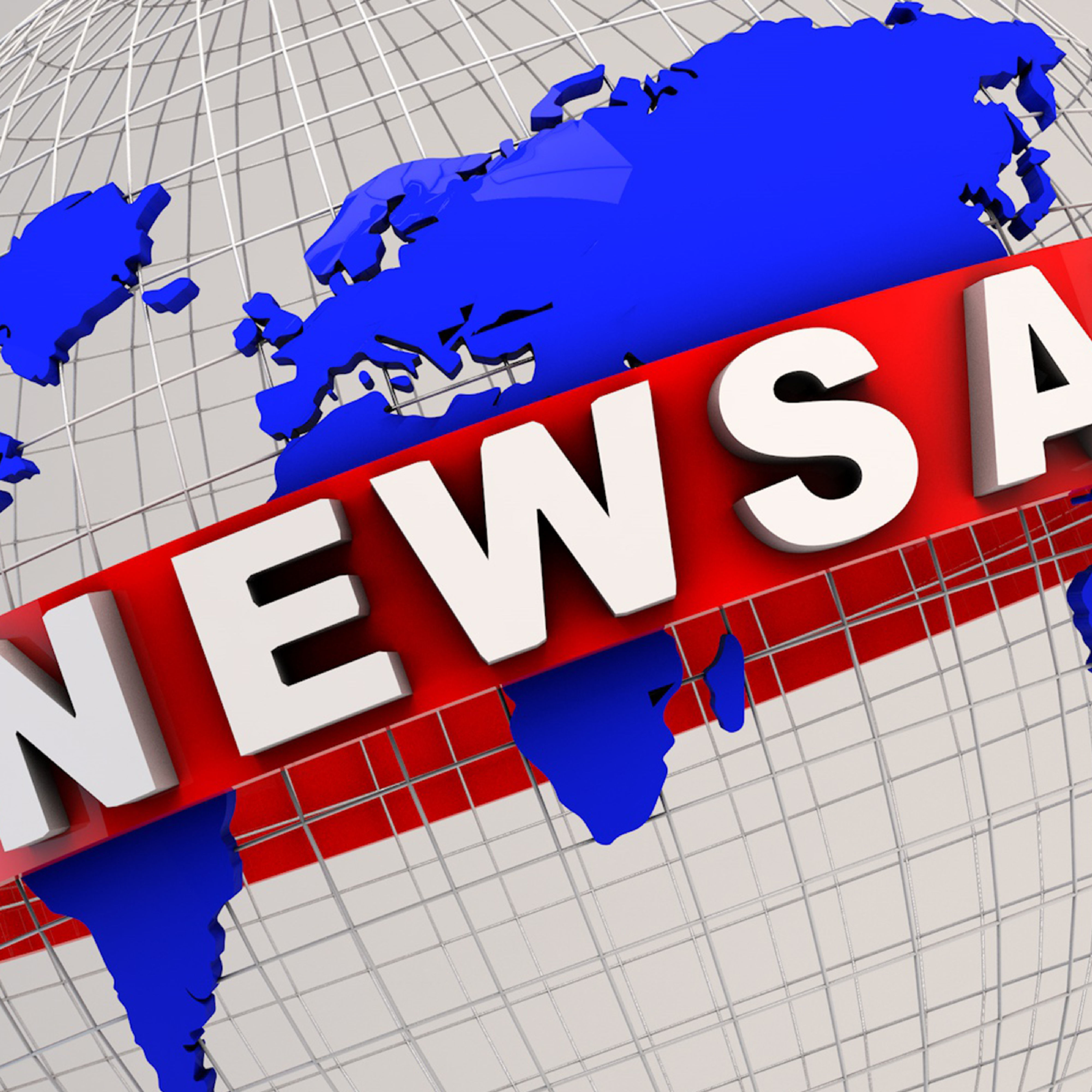 News Globe 3D model_3