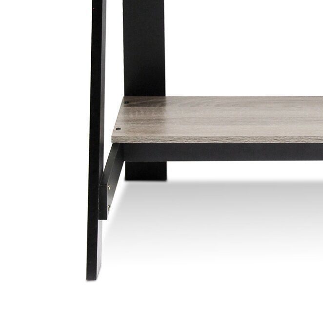 Annie Secretary Desk with Hutch - 2 Colour 3D model_11