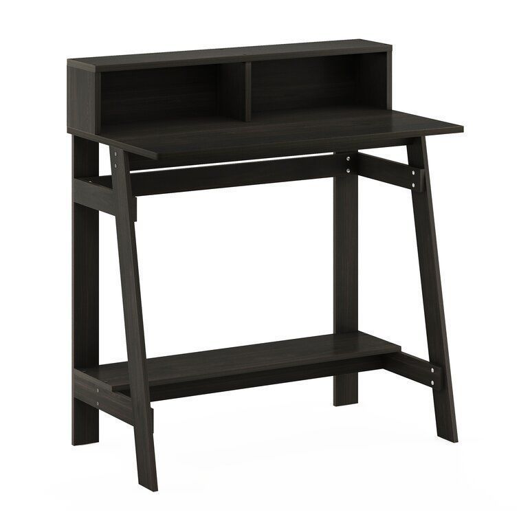 Annie Secretary Desk with Hutch - 2 Colour 3D model_17