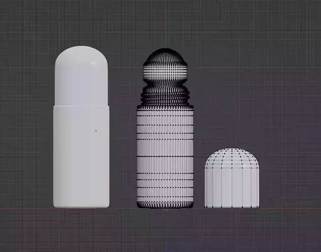 Deodorant 3D Model Accurate and Precise 