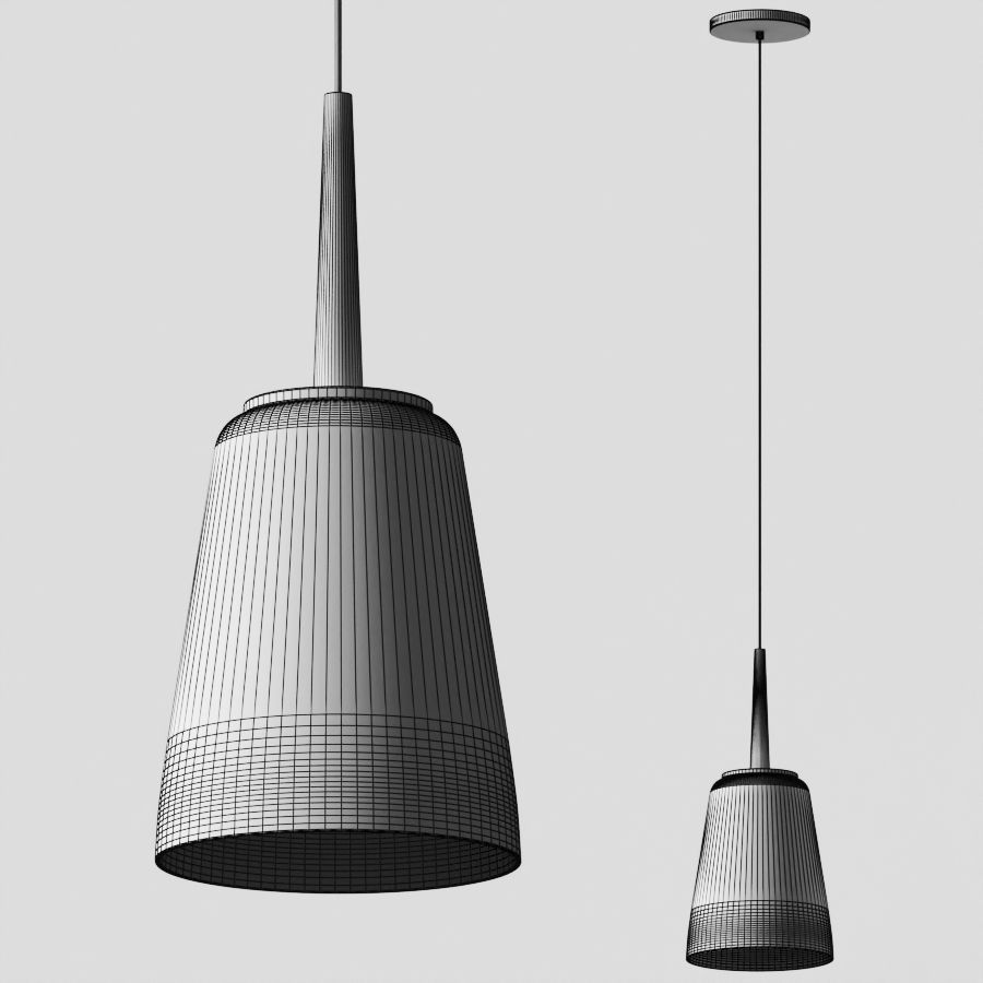 Sea Gull Mini Pendant 3D model_1