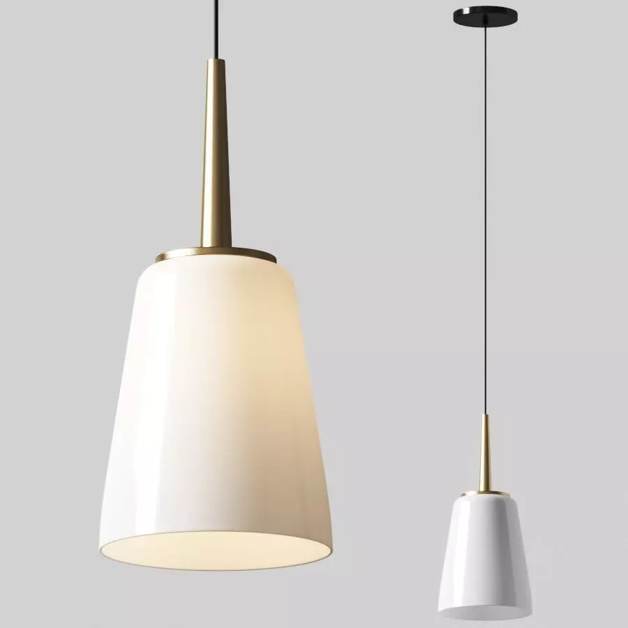 Sea Gull Mini Pendant 3D model_0