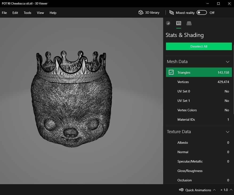 plant pot holder 90 Chewbacca 3D print model_15