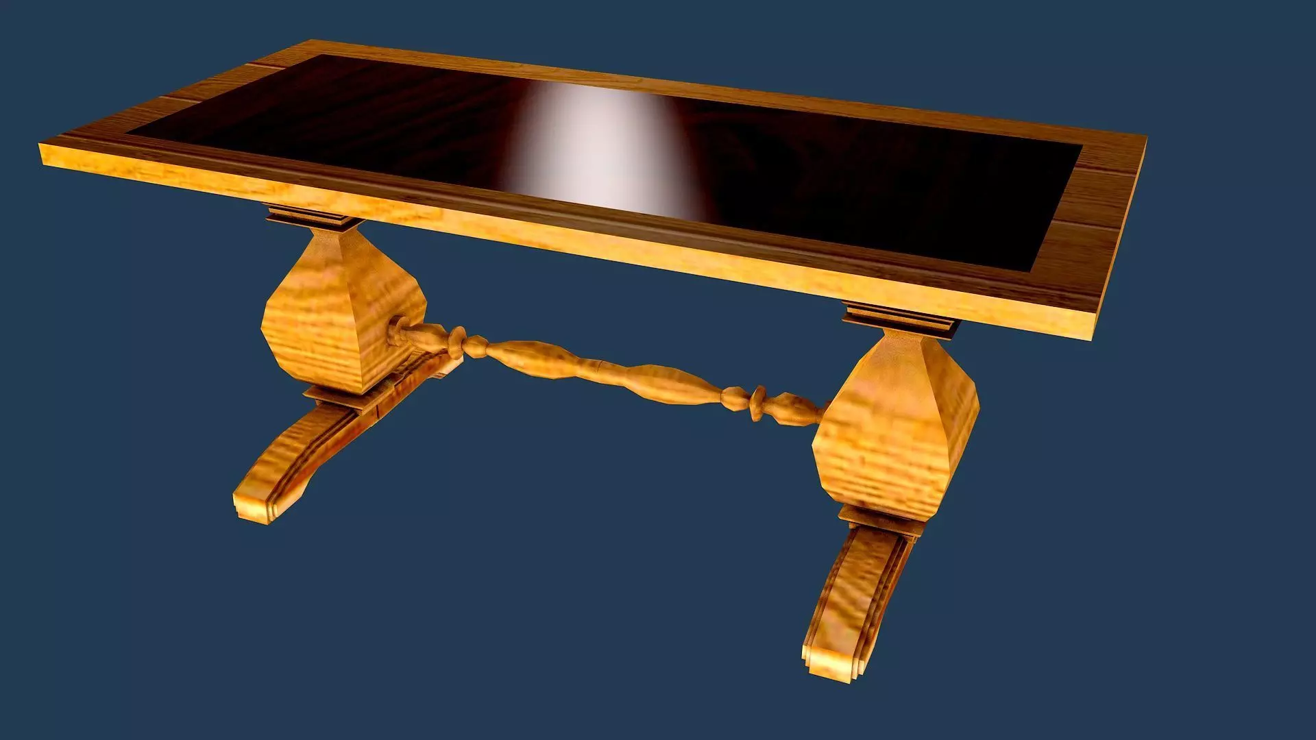 DINING ROOM SET 3D model_0