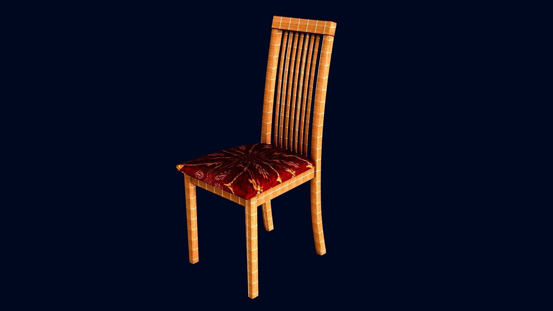 DINING ROOM SET 3D model_1