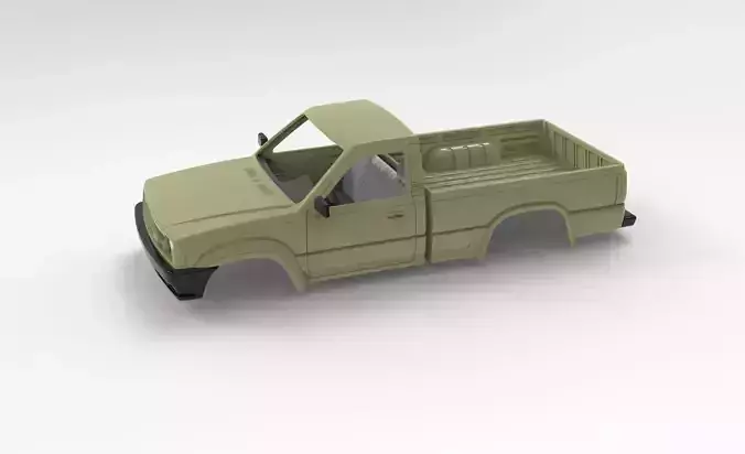 Printable MAZDA B SERIES REGULAR CAB 3D print 3D print model