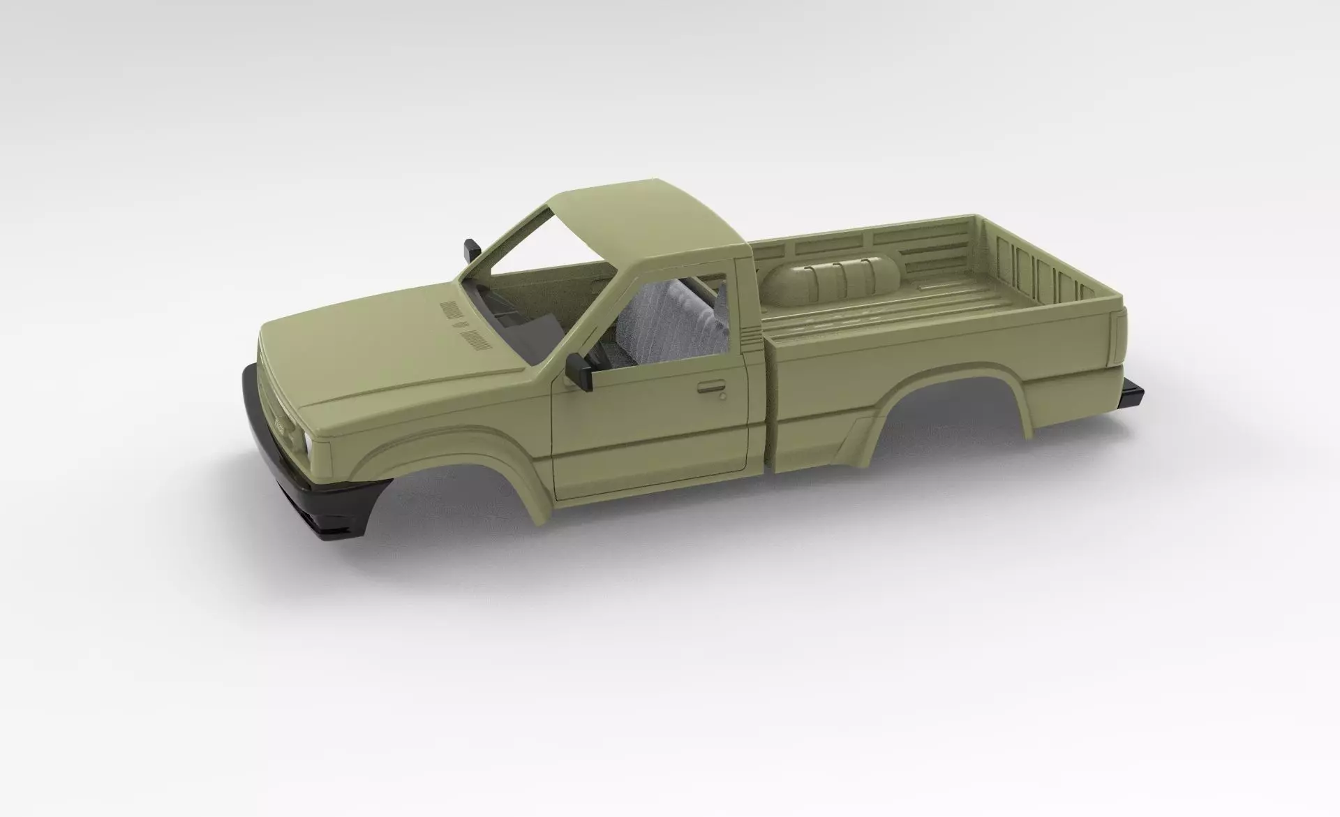 Printable MAZDA B SERIES REGULAR CAB 3D print 3D print model_0