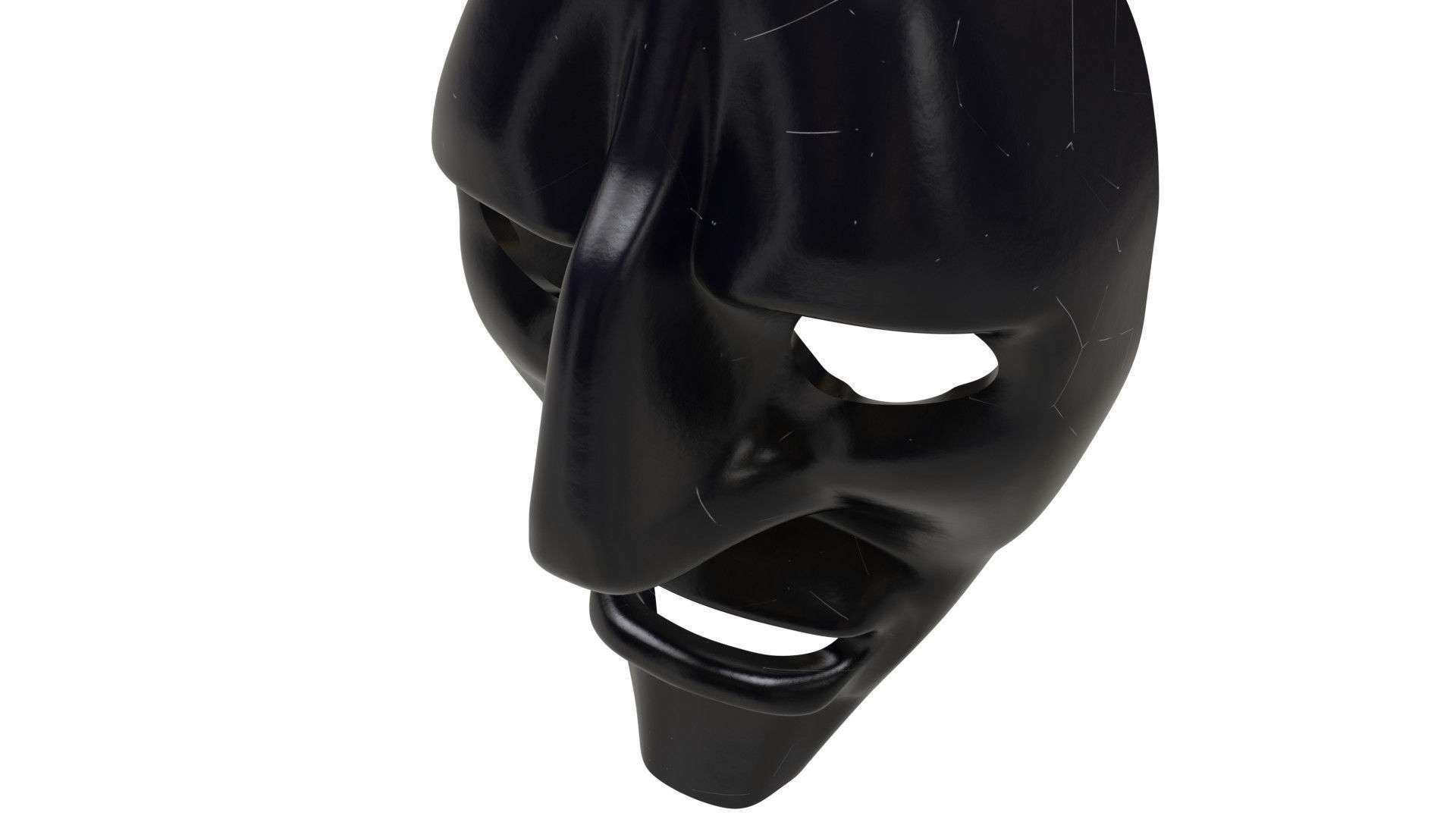 Mamuthones mask 3D model_8