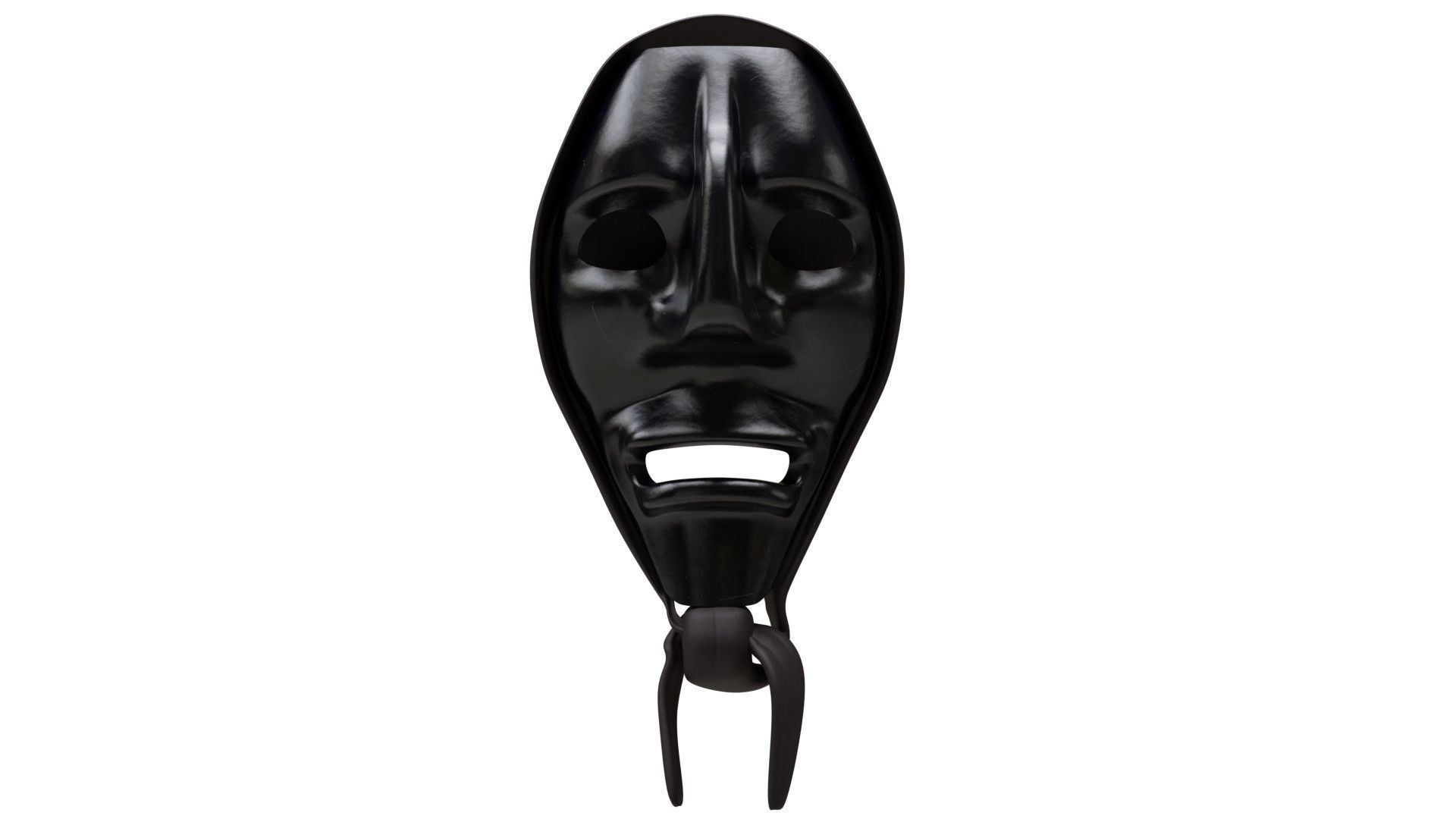 Mamuthones mask 3D model_2