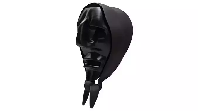 Mamuthones mask 3D model