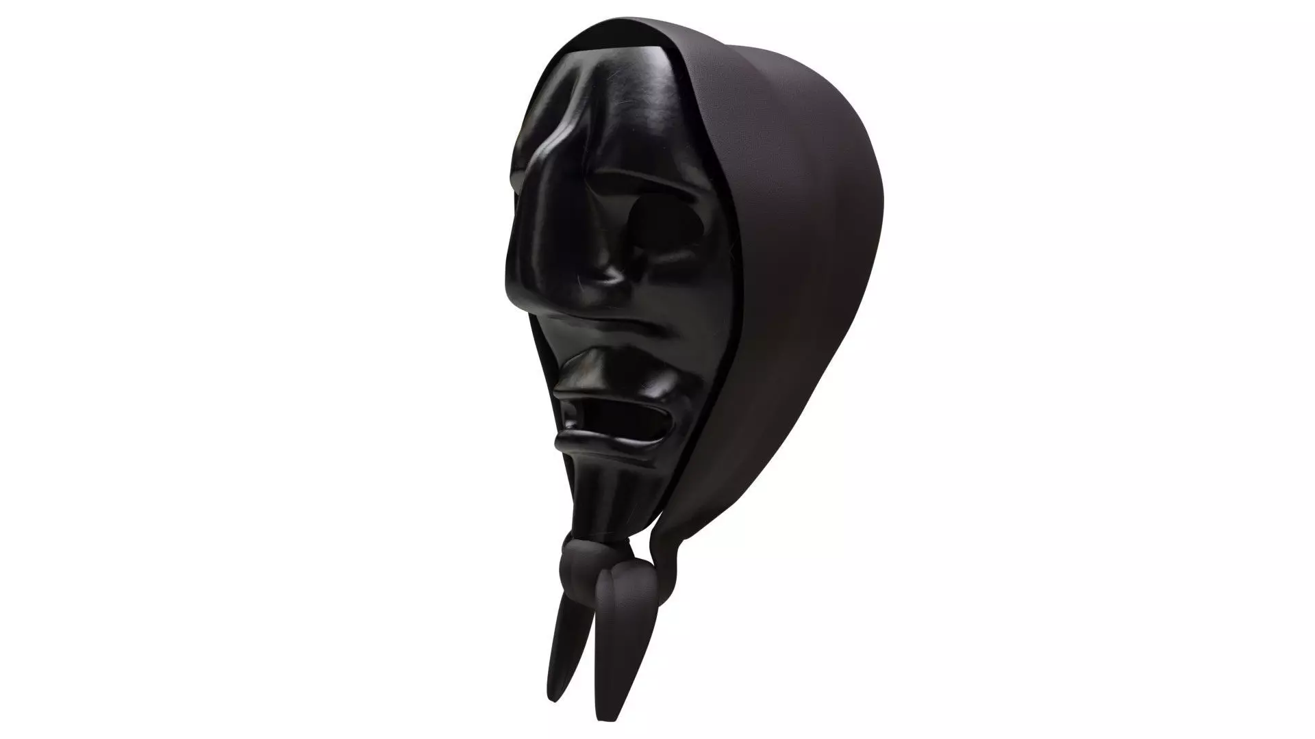 Mamuthones mask 3D model_0