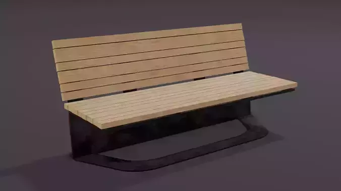 Park Bench Model 2