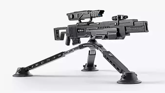 Sci-fi rifle