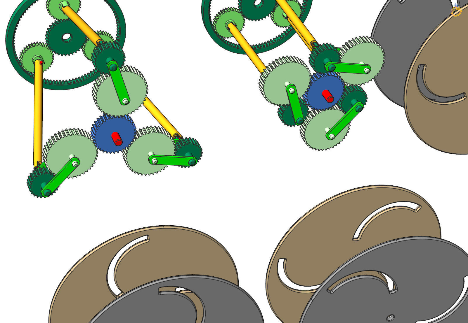 progressive transmission variator 3D print model_4