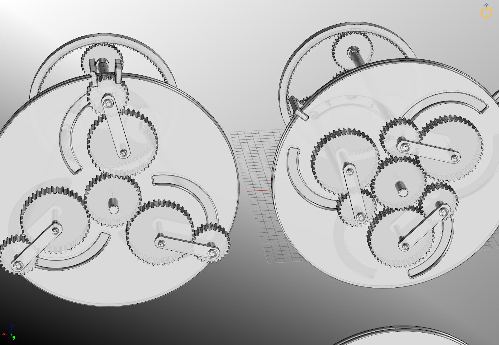progressive transmission variator 3D print model_21