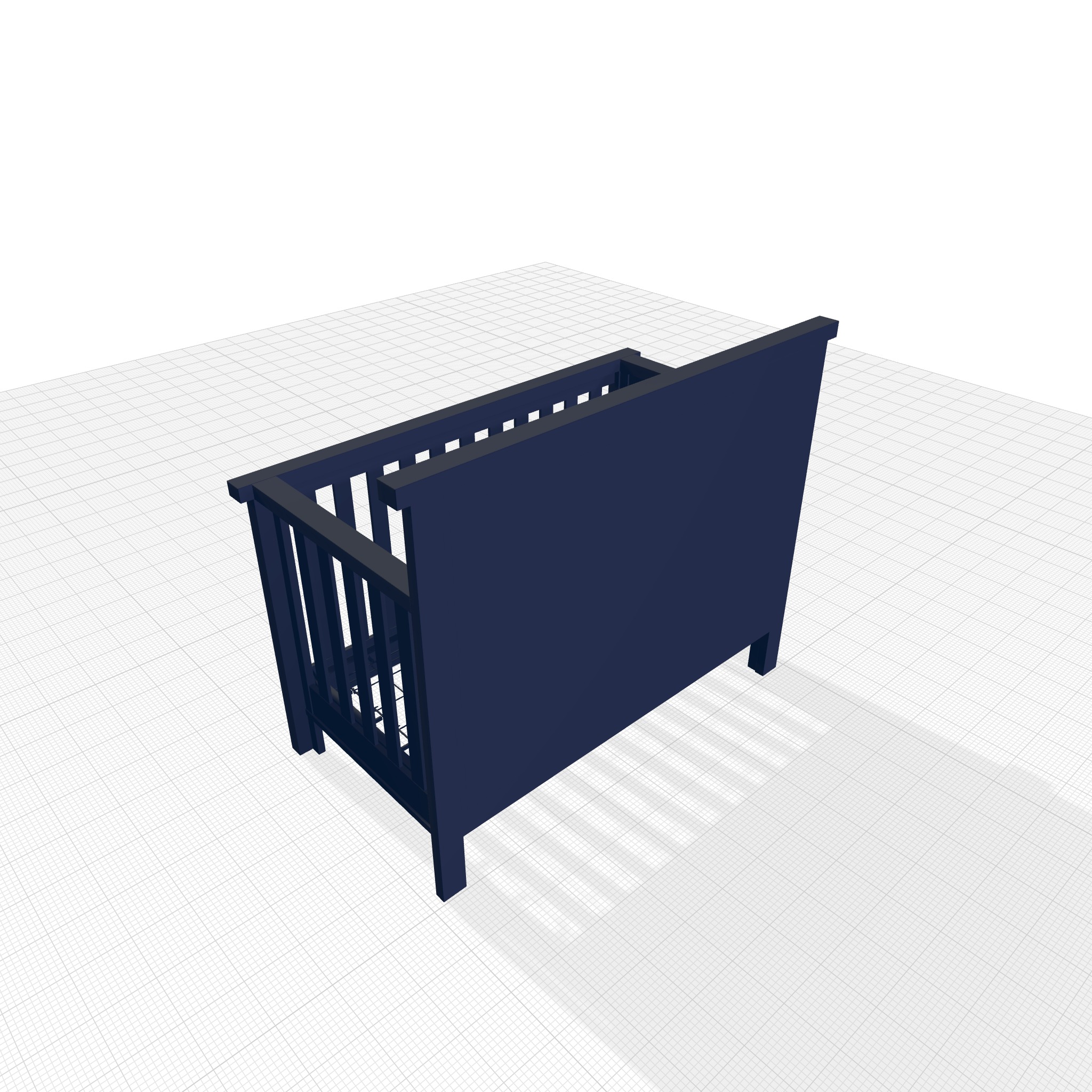 Timber Lake Crib 3D model_8