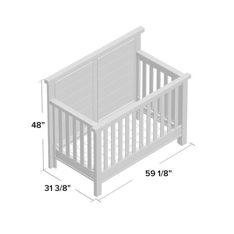 Timber Lake Crib 3D model_1