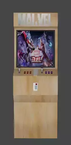 Videogame Marvel Free 3D model