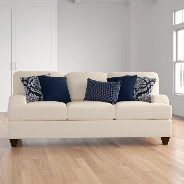 Sandpoint Chenille Recessed Arm Sleeper with Reversible Cushions 3D model_3