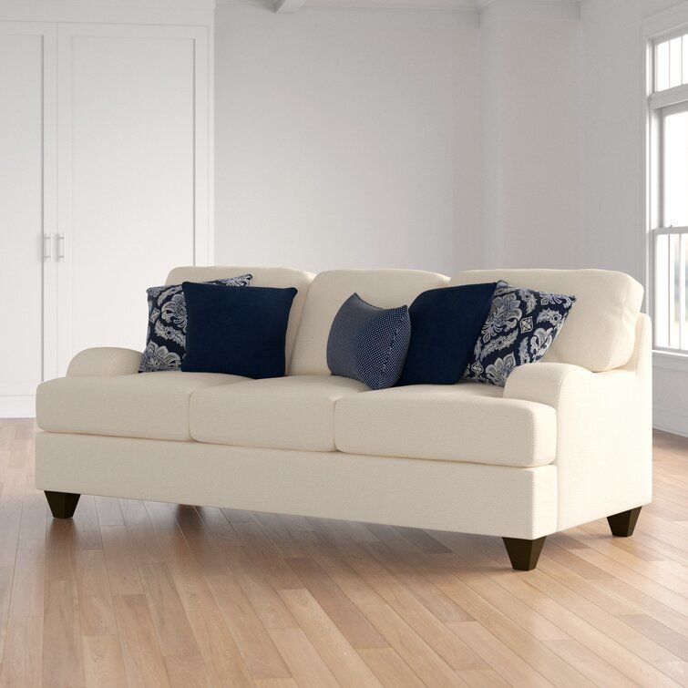 Sandpoint Chenille Recessed Arm Sleeper with Reversible Cushions 3D model_5