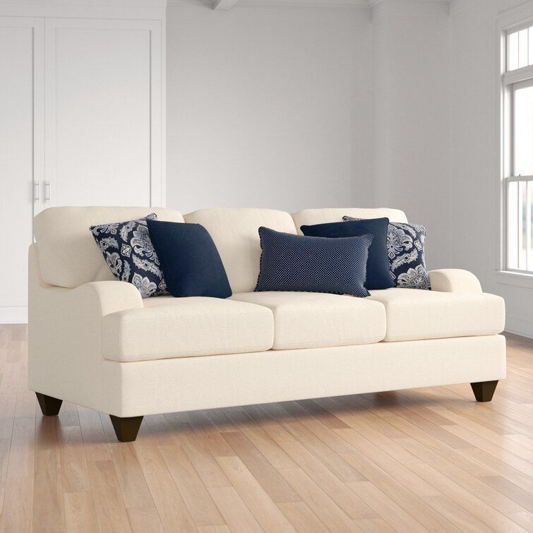 Sandpoint Chenille Recessed Arm Sleeper with Reversible Cushions 3D model_4