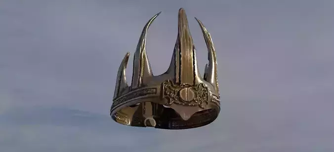 Crown Lady 3D model