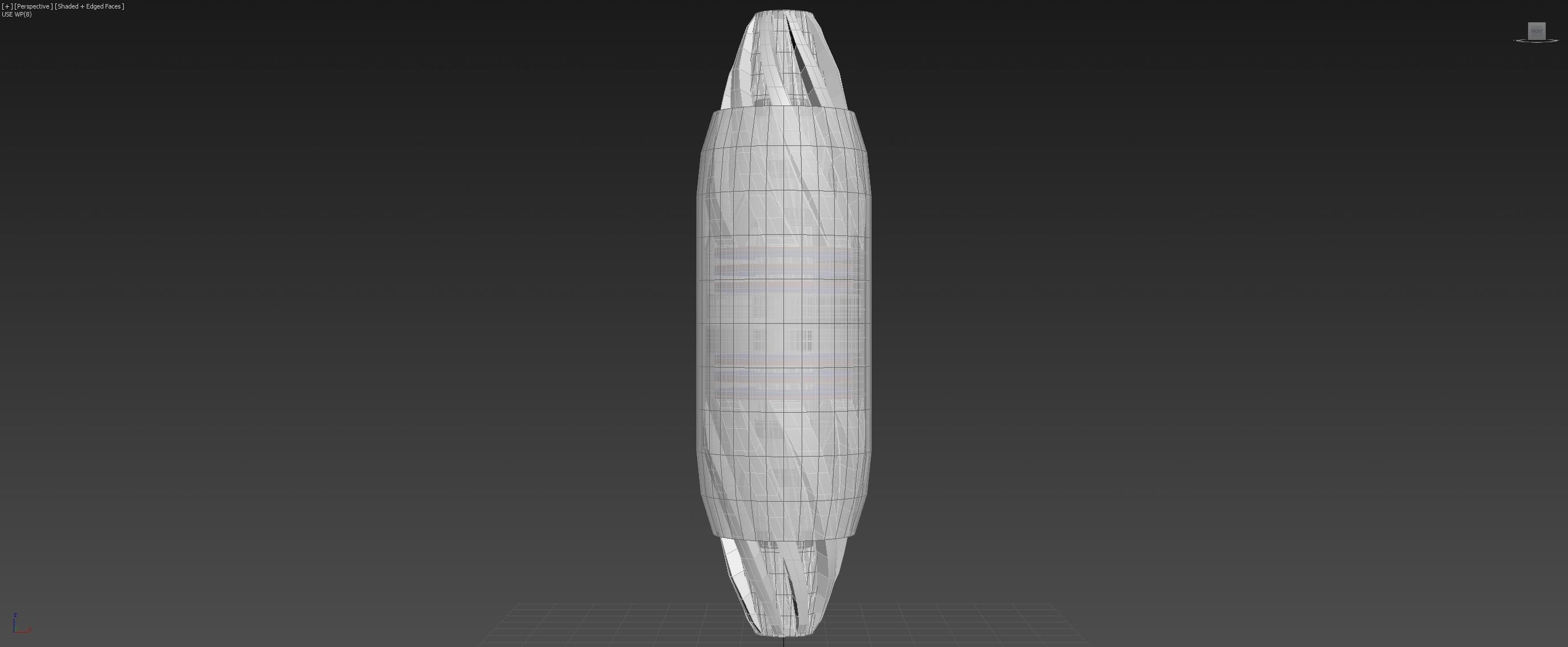 Inverted Electric Rocket Engine - Ionized Rocket Hull - Concept 3D model_8