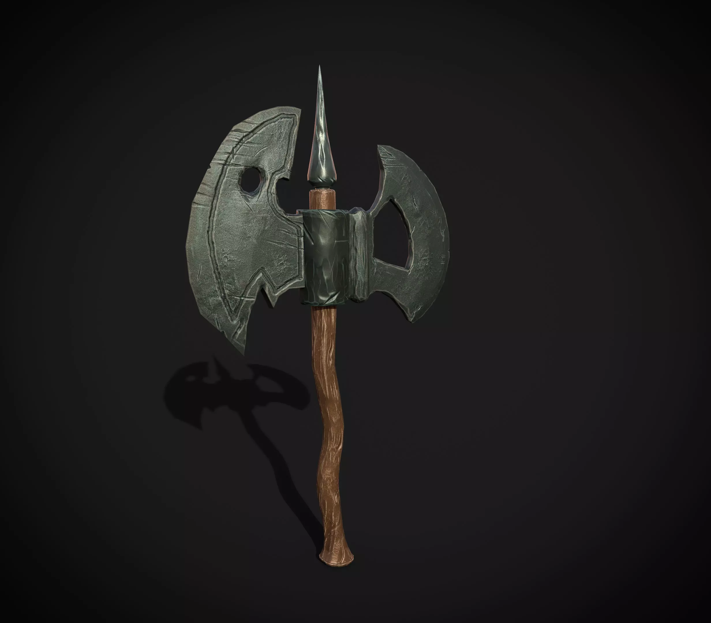 Axe model free Free low-poly 3D model