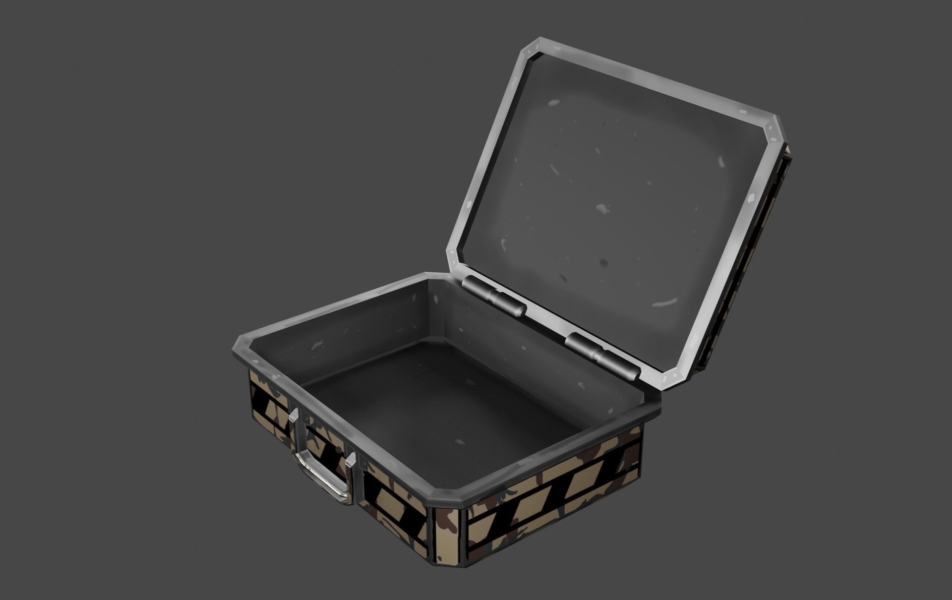 Case sci-fi Low-poly 3D model_12