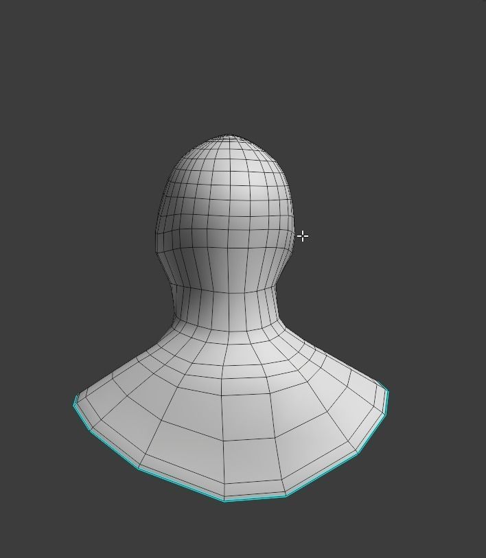 Medieval Chainmail Low-poly 3D model_4