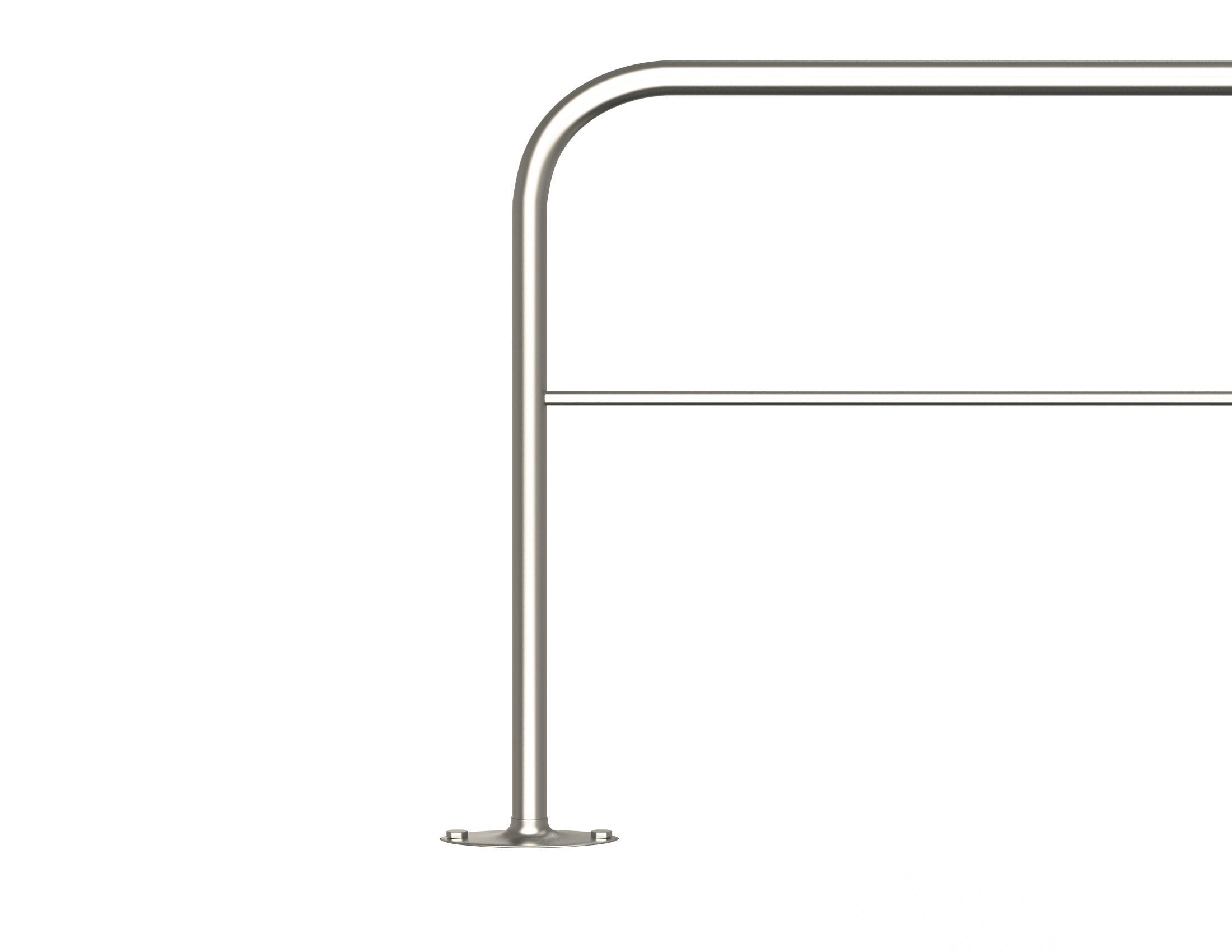  Simple Railing Low-poly 3D model_3