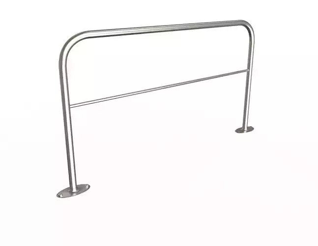  Simple Railing Low-poly 3D model